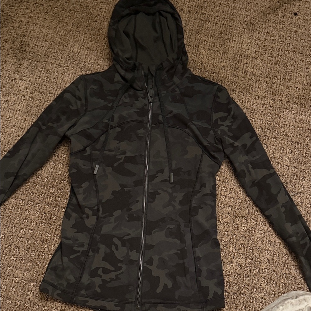 lululemon athletica Black Camo Utility Jacket